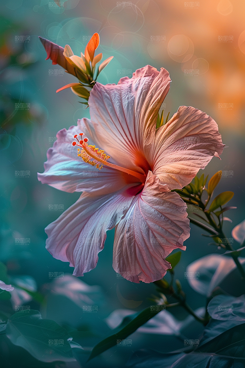 木槿花高清木棉摄影图