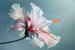 木槿花夏季夏天摄影图
