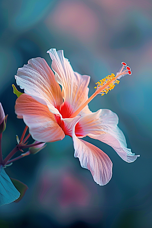 木槿花自然高清摄影图