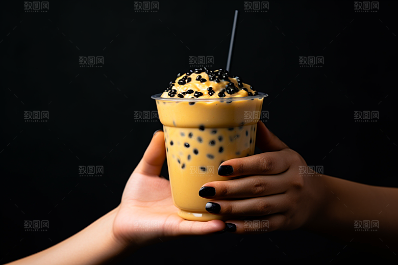 奶茶生活高清摄影图