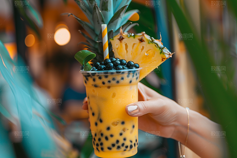 奶茶温暖饮料摄影图