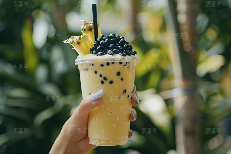 奶茶高清温暖摄影图