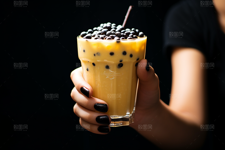 奶茶高清休闲摄影图