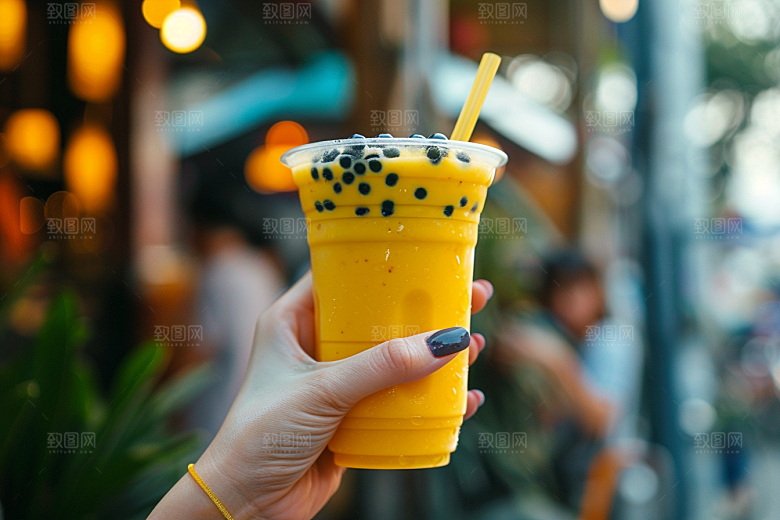 奶茶生活休闲摄影图
