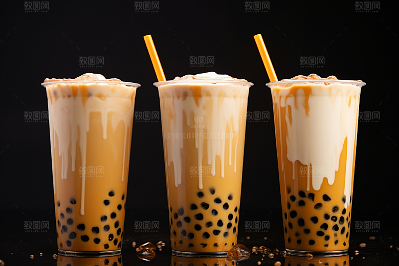 奶茶饮料生活摄影图