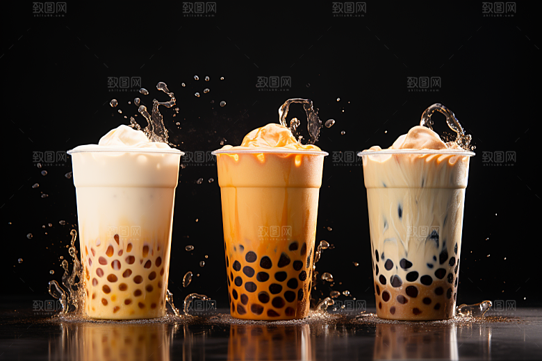 奶茶生活饮品摄影图