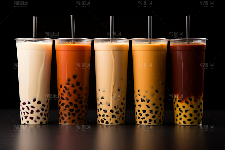 奶茶卡路里高清摄影图