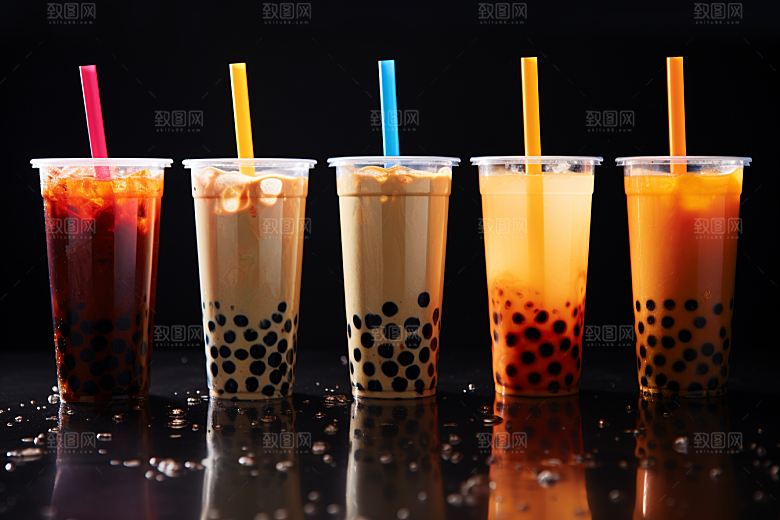 奶茶高清饮料摄影图