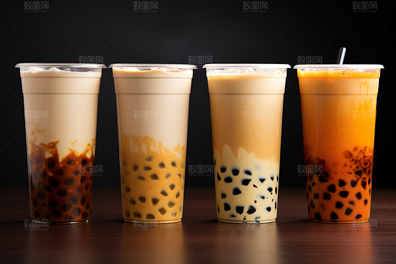 奶茶温暖饮料摄影图