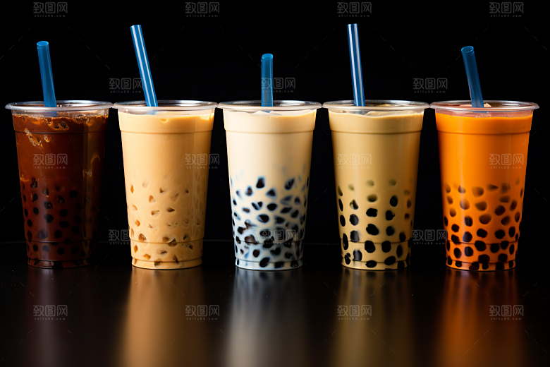奶茶美味休闲摄影图