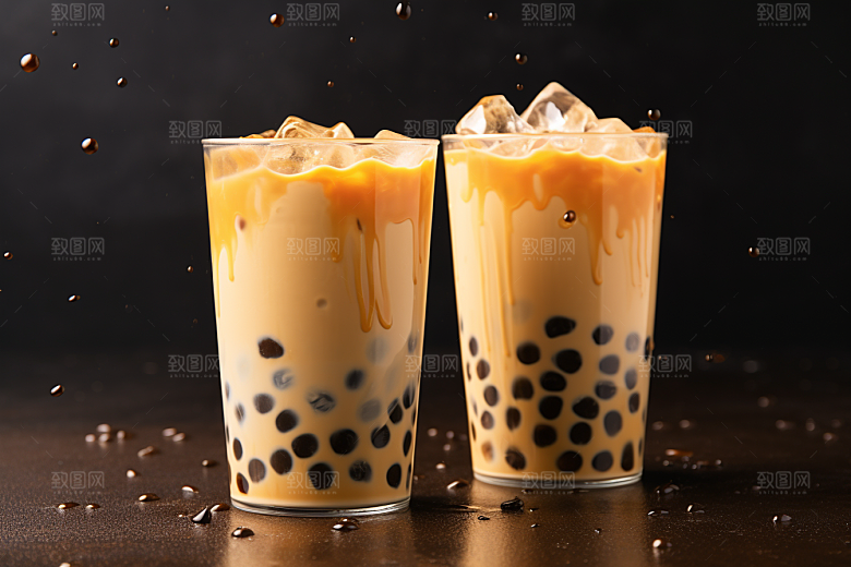 奶茶高清饮品摄影图