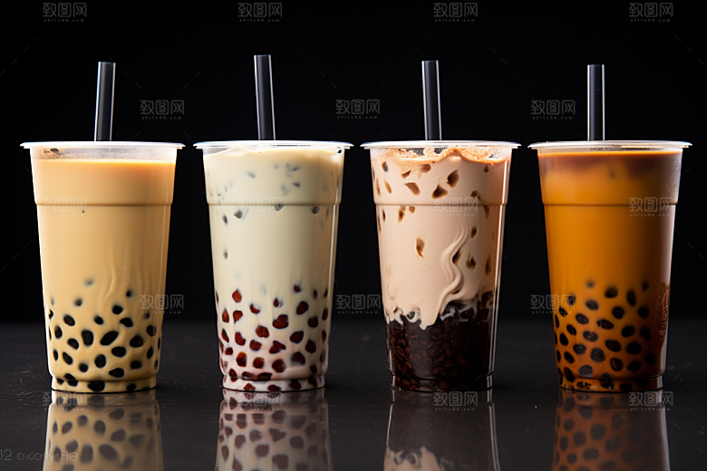 奶茶温暖高清摄影图