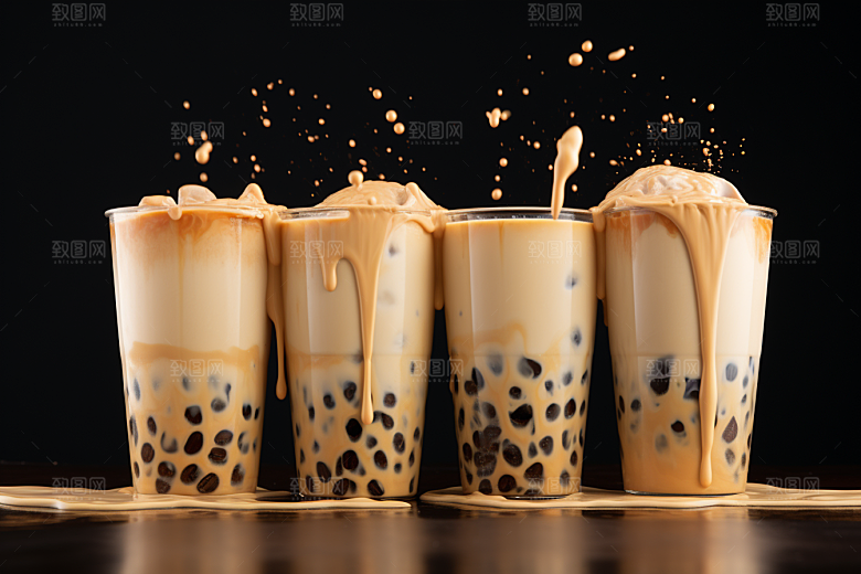 奶茶广告生活摄影图