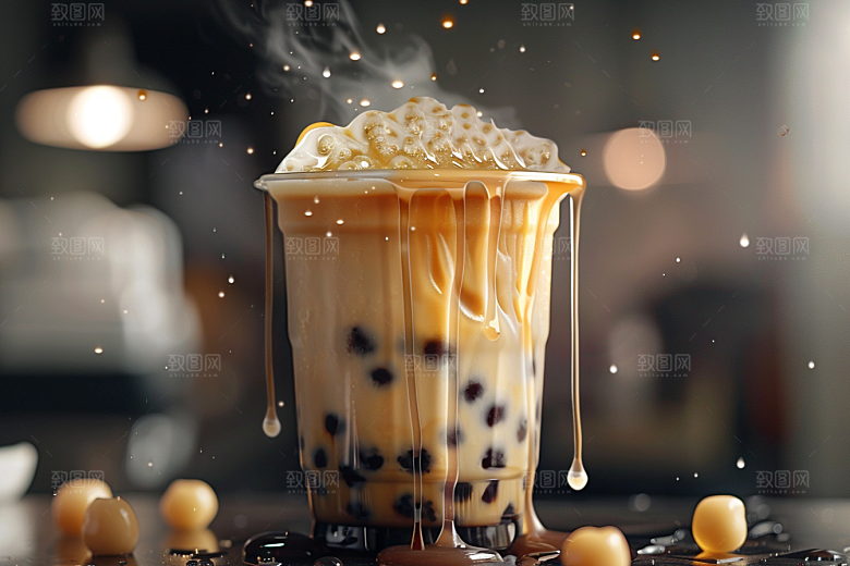 奶茶高清休闲摄影图