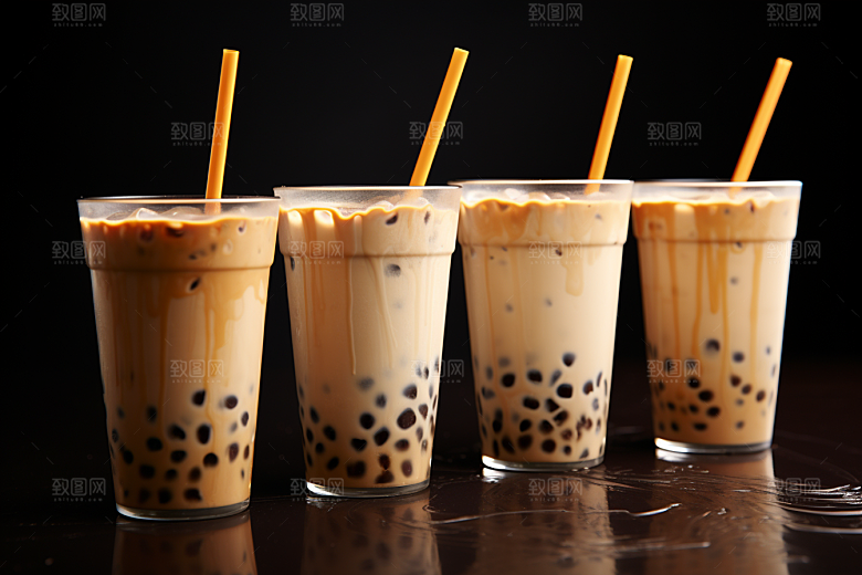 奶茶高清温暖摄影图