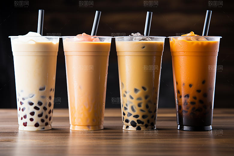 奶茶温暖卡路里摄影图