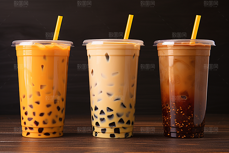 奶茶美味休闲摄影图