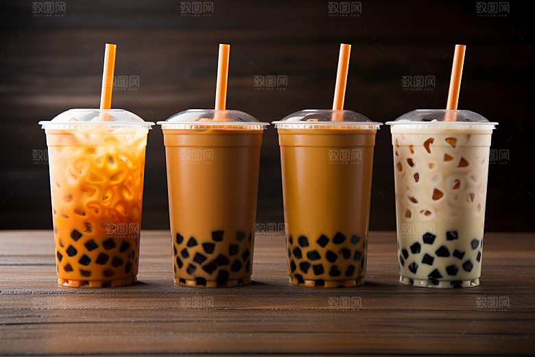 奶茶卡路里休闲摄影图