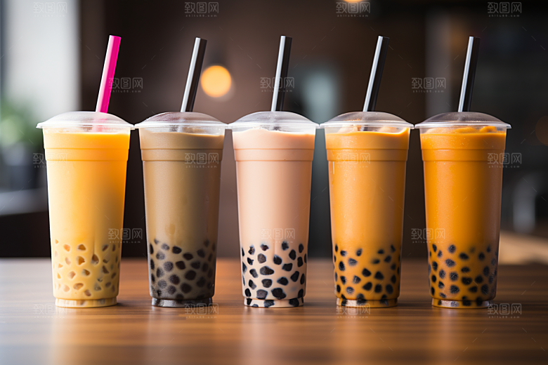 奶茶卡路里饮品摄影图