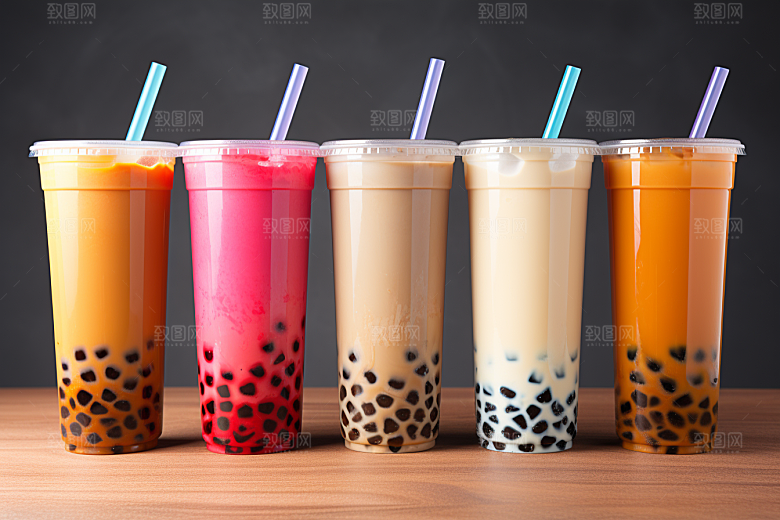 奶茶高清果茶摄影图