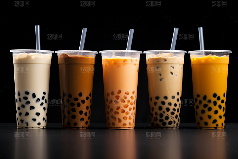 奶茶卡路里饮品摄影图