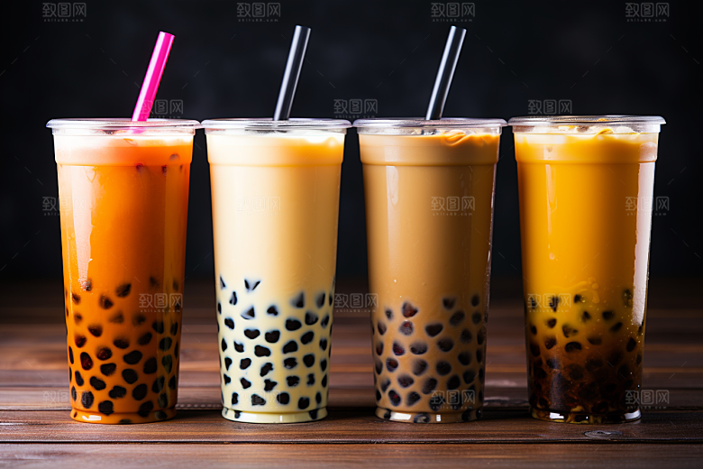 奶茶温暖饮料摄影图