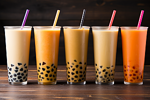 奶茶生活温暖摄影图