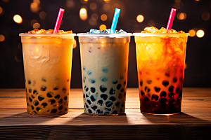 奶茶生活美味摄影图