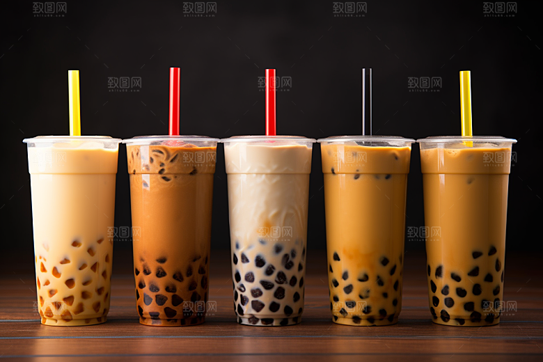 奶茶休闲广告摄影图
