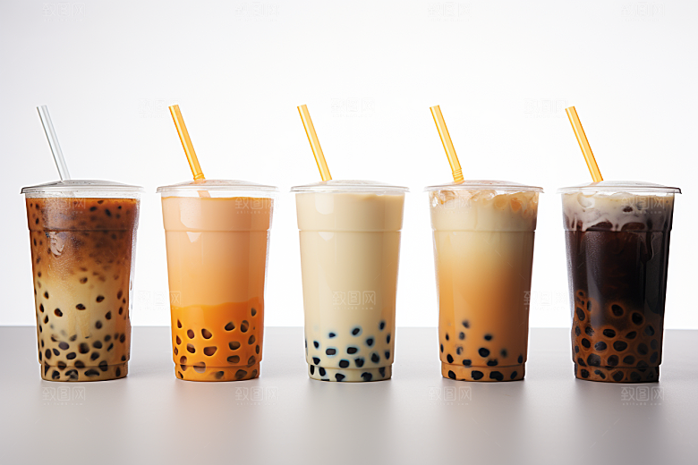 奶茶饮料温暖摄影图