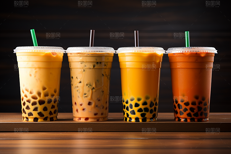 奶茶广告饮品摄影图
