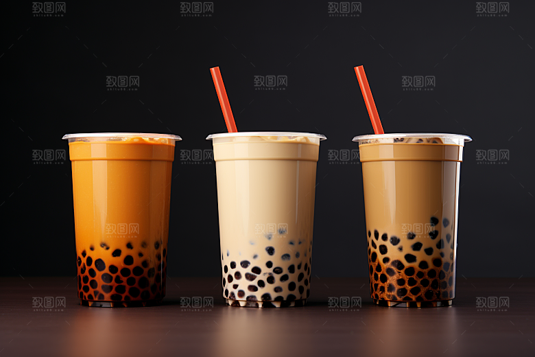奶茶卡路里温暖摄影图