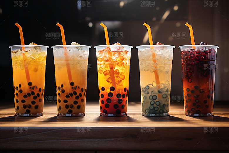 奶茶美味休闲摄影图