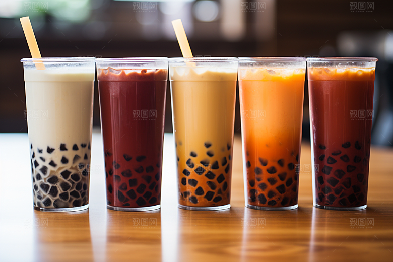 奶茶温暖休闲摄影图