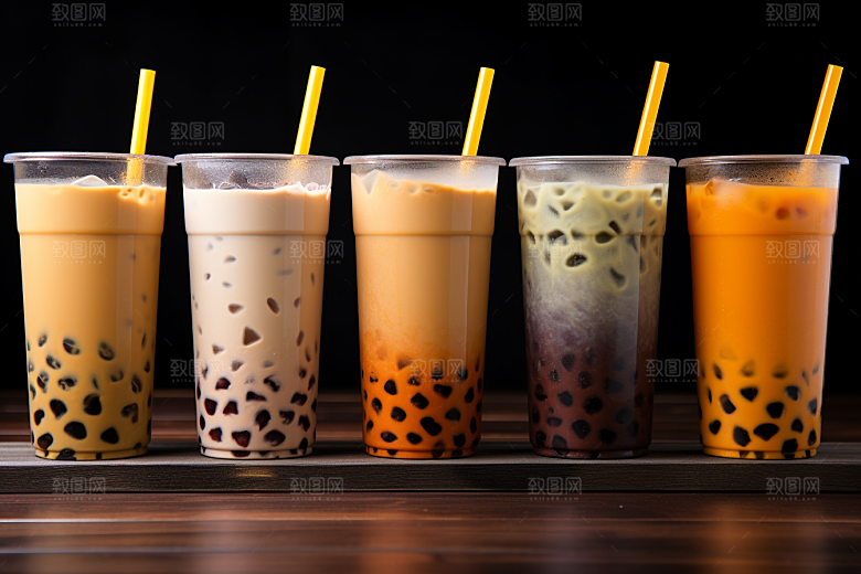 奶茶温暖饮料摄影图