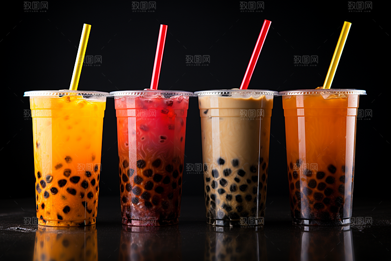 奶茶饮品饮料摄影图