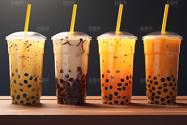 奶茶温暖广告摄影图