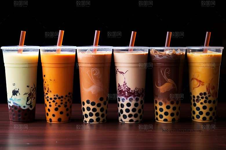 奶茶高清广告摄影图