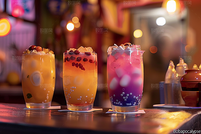 奶茶广告卡路里摄影图