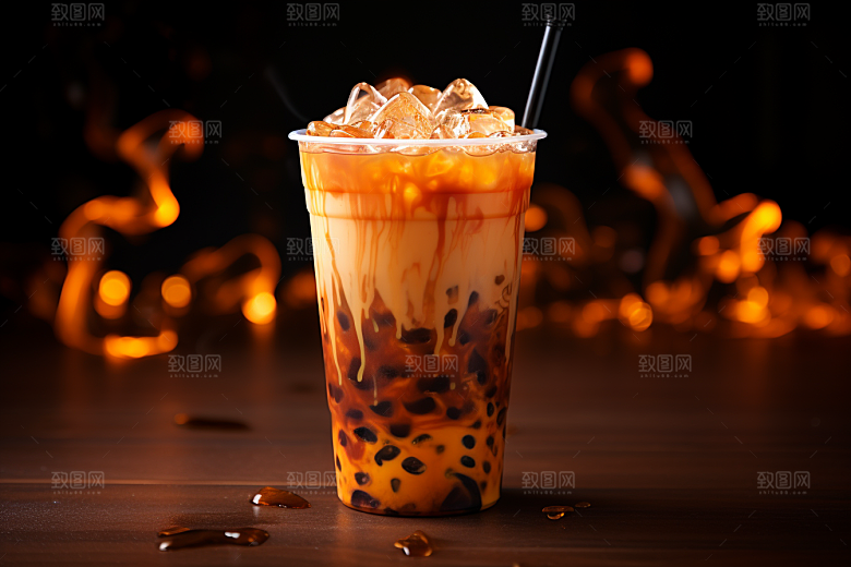 奶茶高清广告摄影图