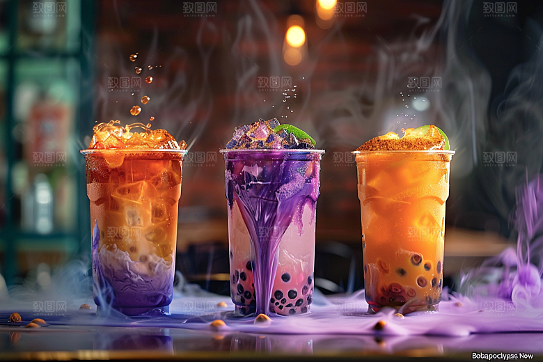 奶茶休闲美味摄影图