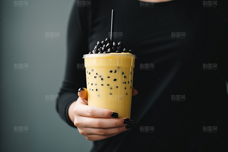 奶茶饮品生活摄影图