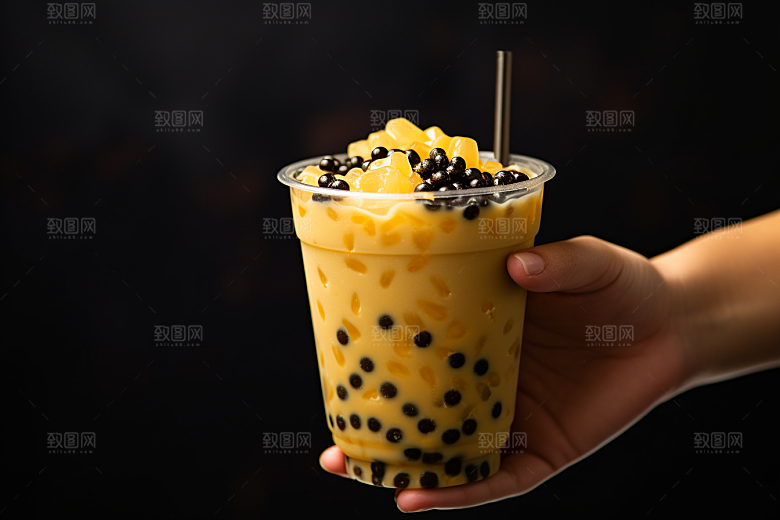 奶茶高清饮品摄影图