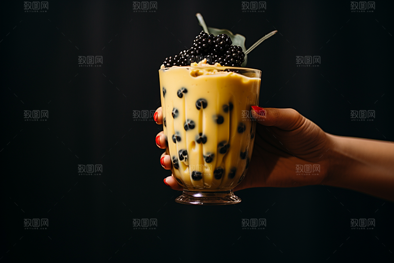 奶茶美味饮料摄影图