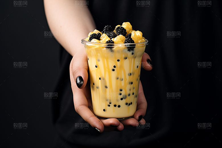 奶茶广告生活摄影图