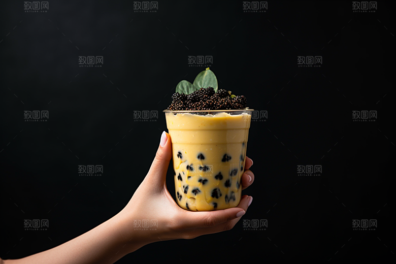 奶茶广告生活摄影图