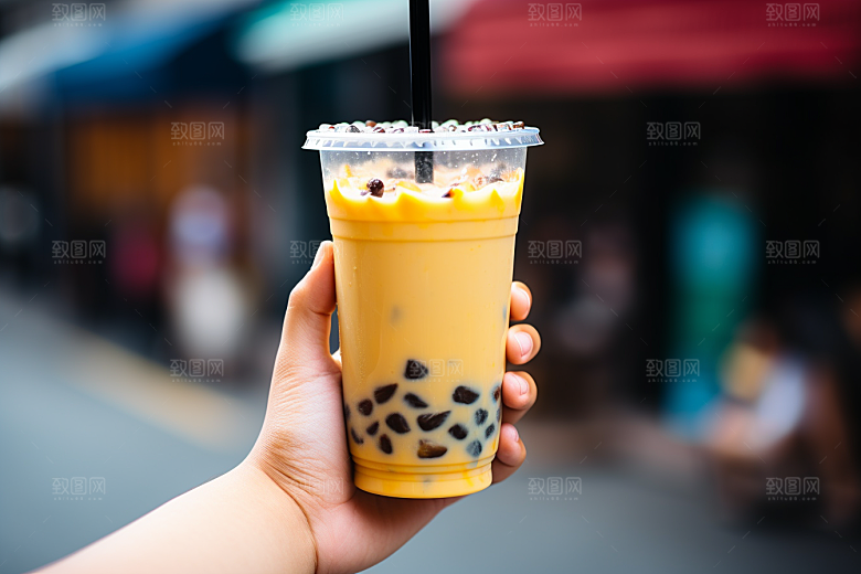 奶茶高清广告摄影图