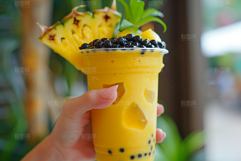奶茶饮品温暖摄影图
