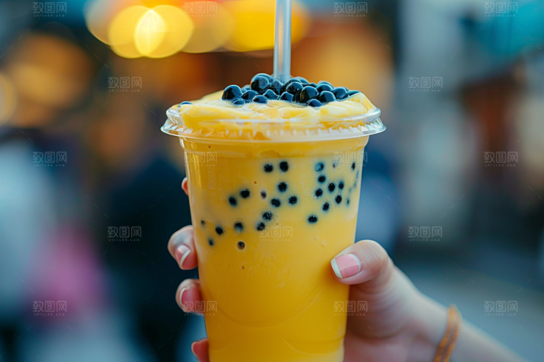 奶茶温暖饮料摄影图