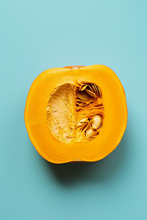 南瓜粮食膳食纤维摄影图